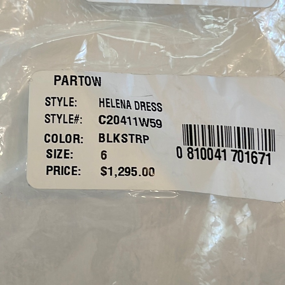 Partow Helena Shirtdress Size Small NWT - Picture 17 of 17